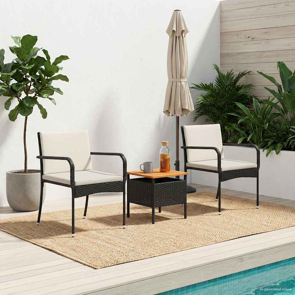 Set da giardino con cuscino acciaio | homemem39