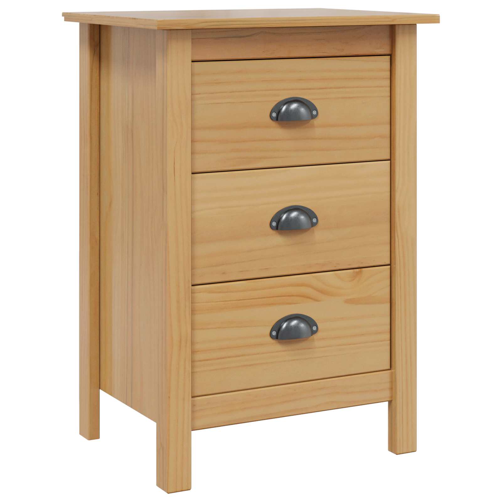 Armadio da Notte HILL Marrone miele 46 x 35 x 65 cm | homemem39