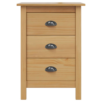 Armadio da Notte HILL Marrone miele 46 x 35 x 65 cm | homemem39