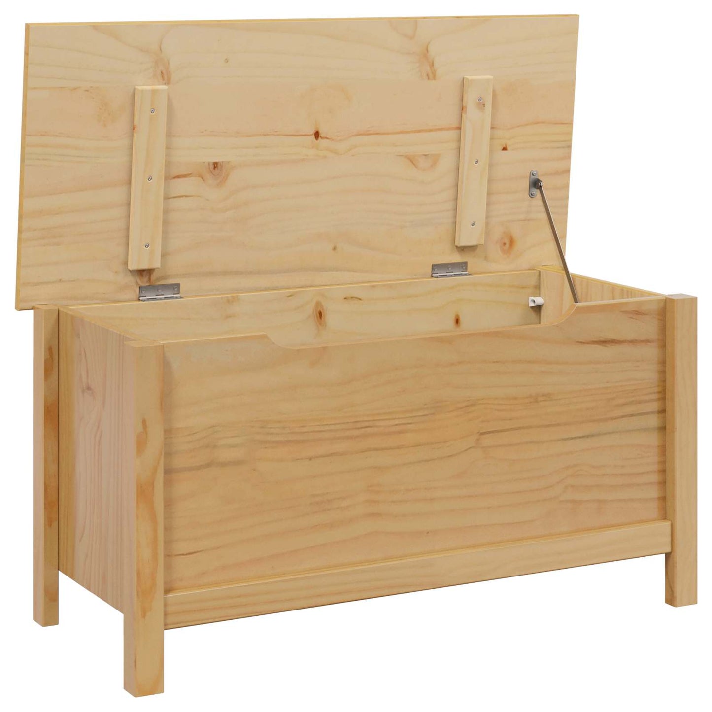 Scatola di Stoccaggio HILL Marrone miele 90 x 40 x 45 cm | homemem39