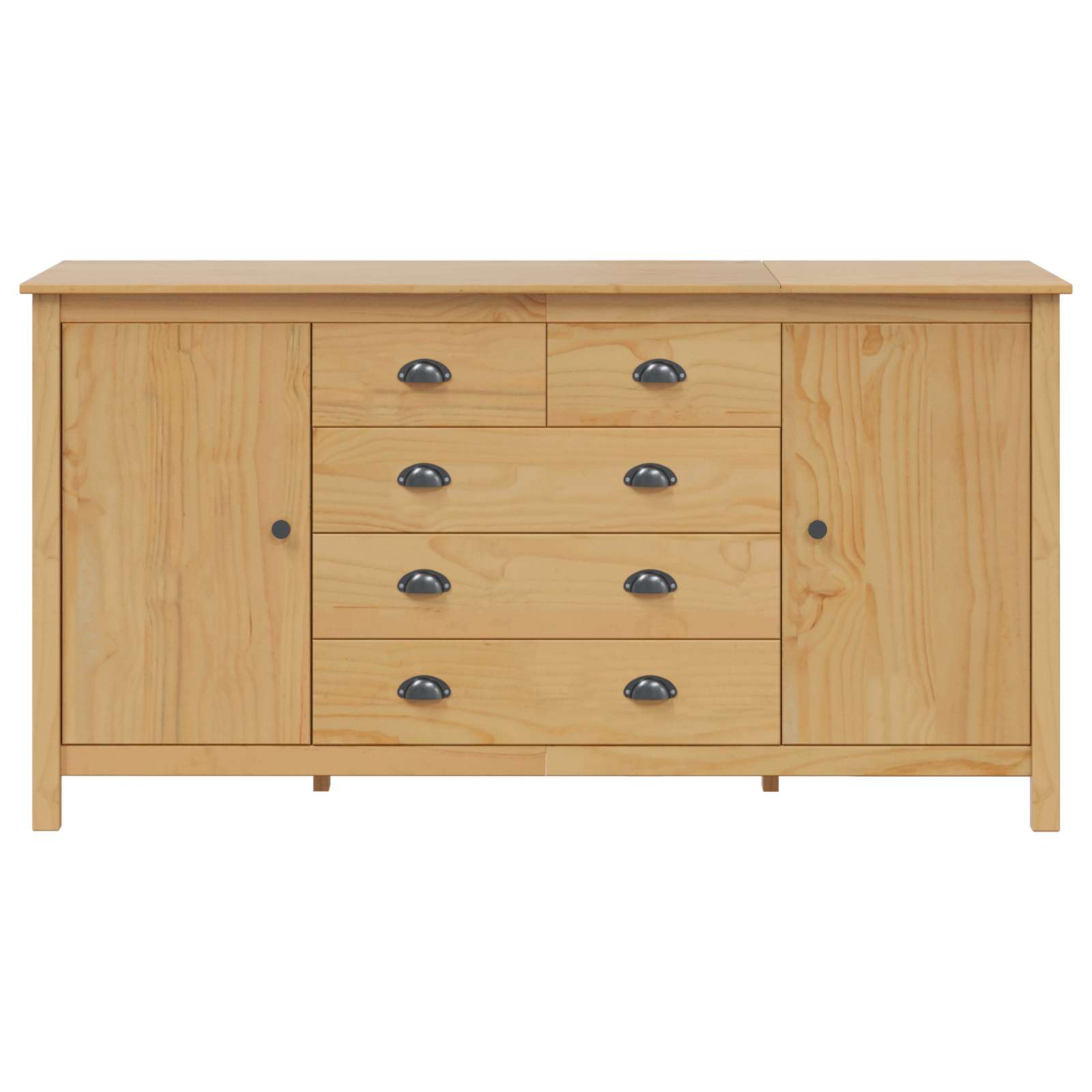 Credenza con cassetto HILL Marrone miele 154 x 40 x 80 cm | homemem39