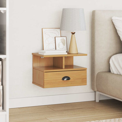 Armadio da Notte HILL Marrone miele 40 x 31 x 27 cm | homemem39
