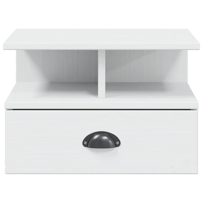 Armadio da Notte con cassetto HILL Bianco 40 x 31 x 27 cm