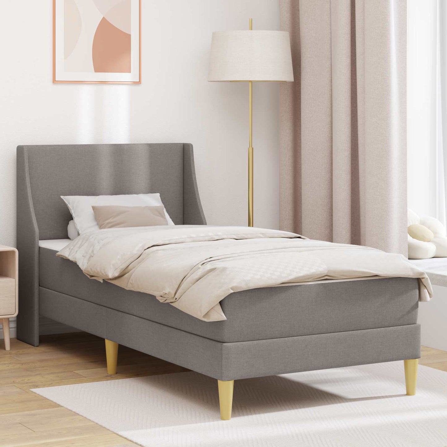 Struttura letto con materasso Talpa 80x 200 cm Poliestere