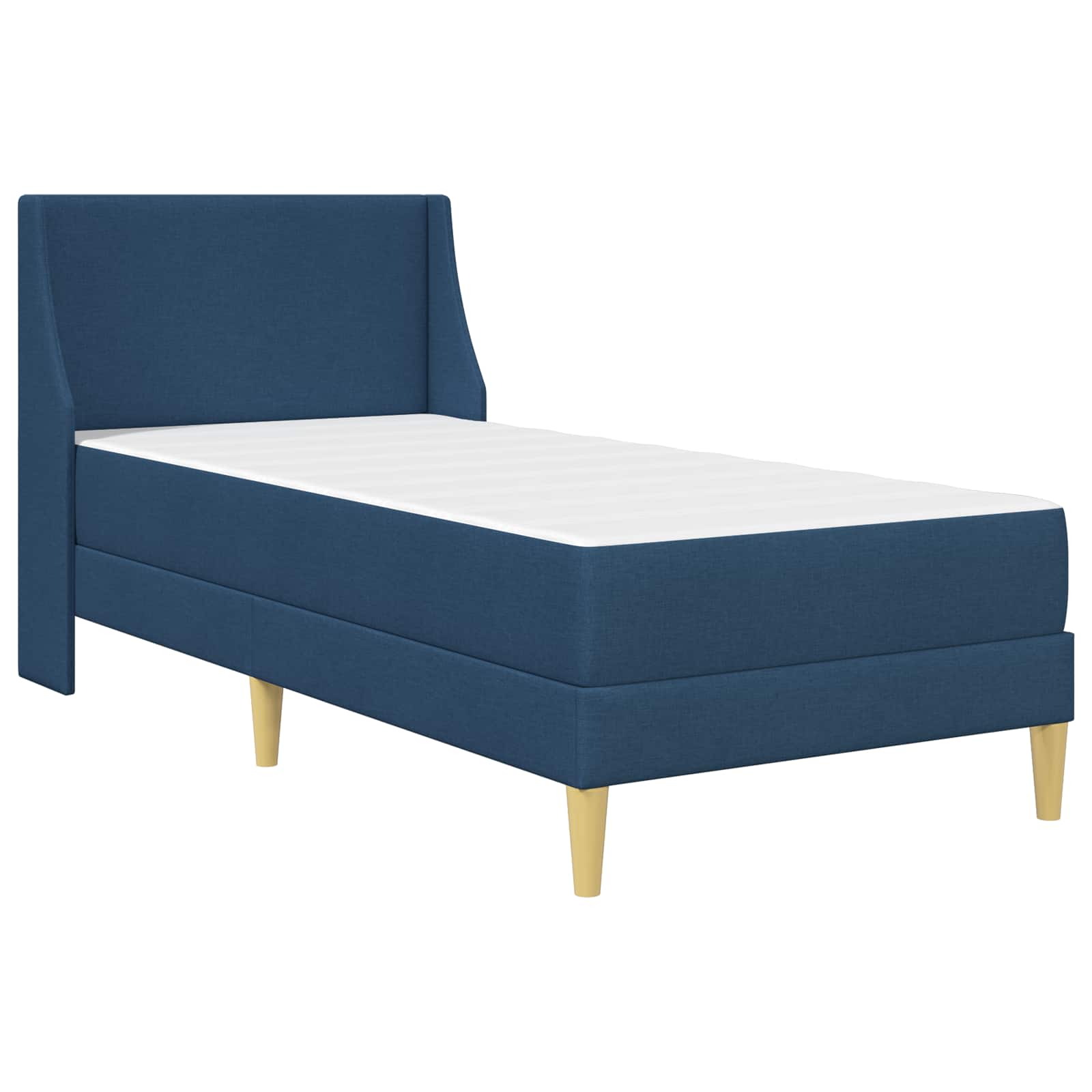 Struttura letto con materasso Blu 80x 200 cm Poliestere | homemem39