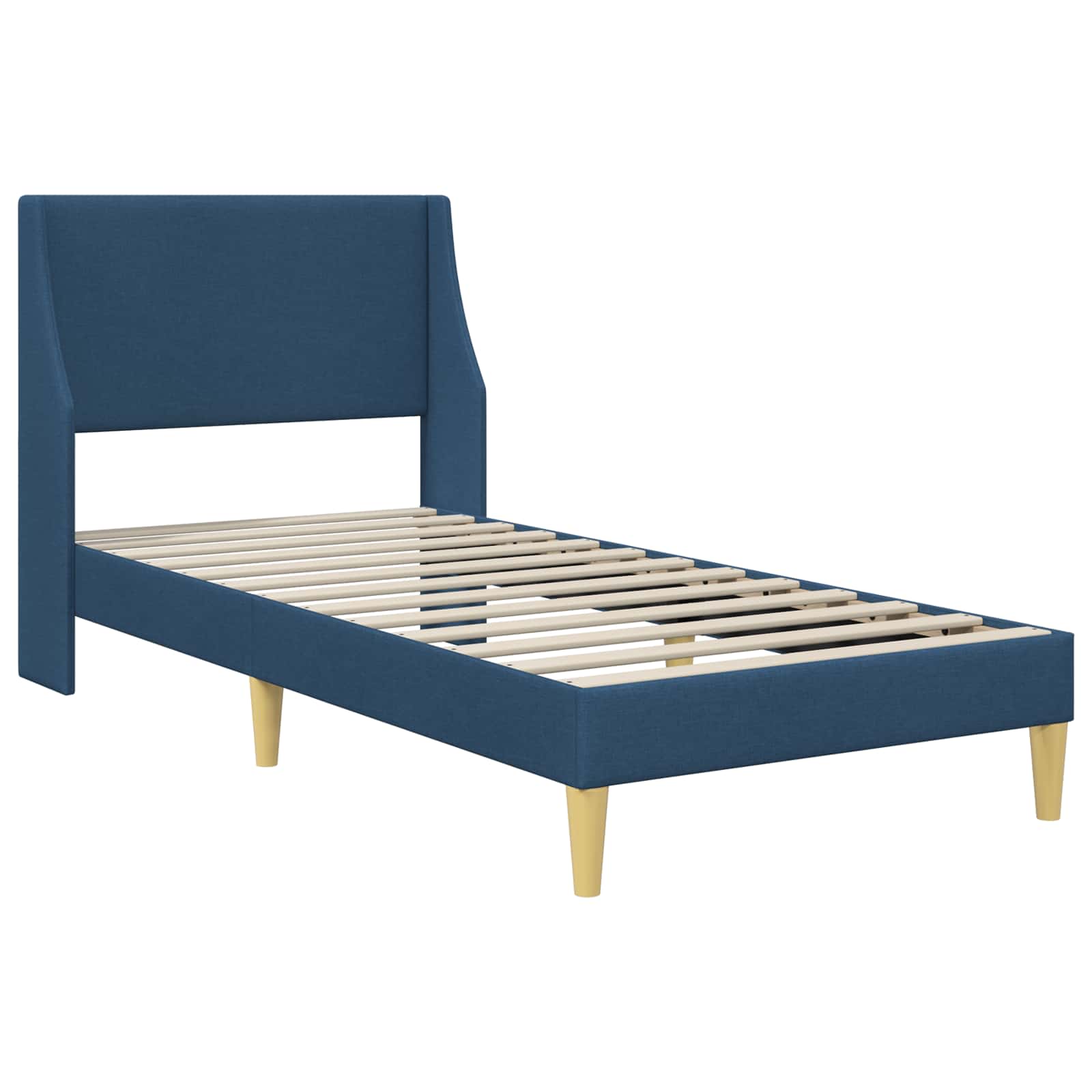 Struttura letto con materasso Blu 80x 200 cm Poliestere | homemem39
