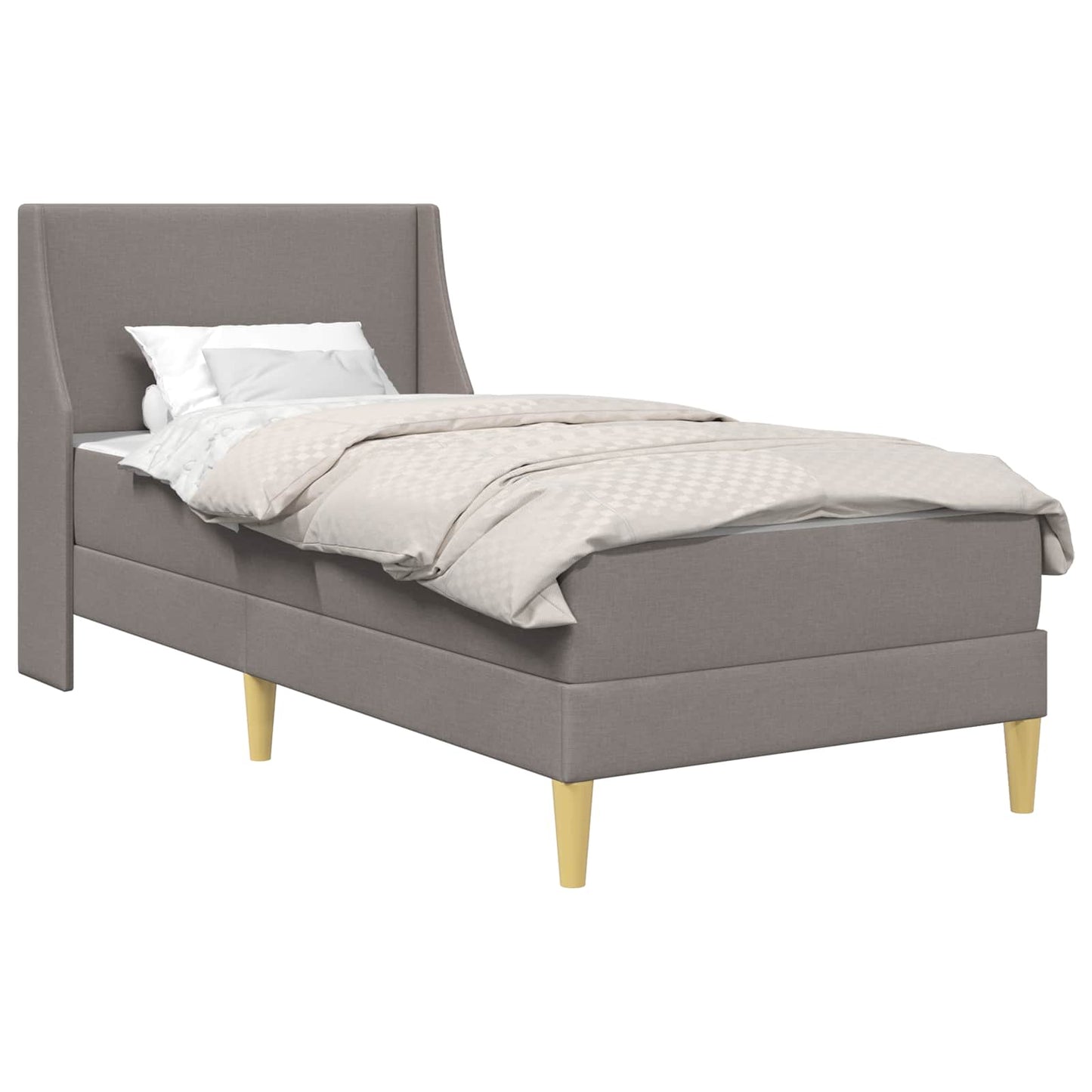 Struttura letto con materasso con testiera Poliestere | homemem39