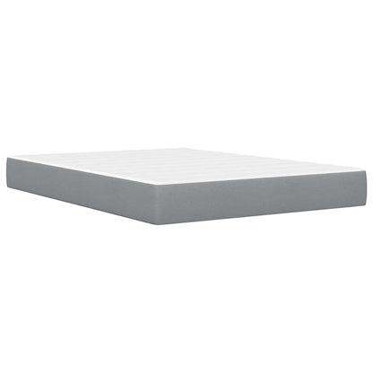 Struttura letto con materasso Grigio chiaro 140 x 200 cm | homemem39