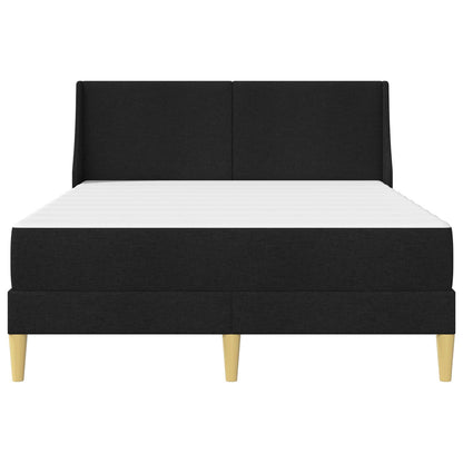 Struttura letto con materasso Nero 160 x 200 cm Poliestere | homemem39