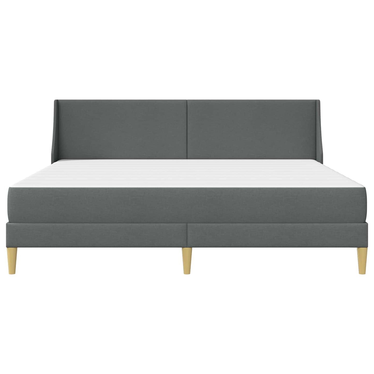 Struttura letto con materasso Grigio scuro 180 x 200 cm | homemem39