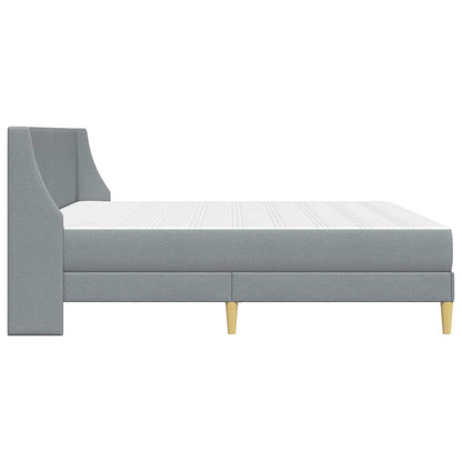 Struttura letto con materasso Grigio chiaro 200 x 200 cm | homemem39