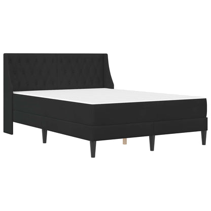 Struttura letto con materasso Nero 120 x 200 cm Velluto | homemem39