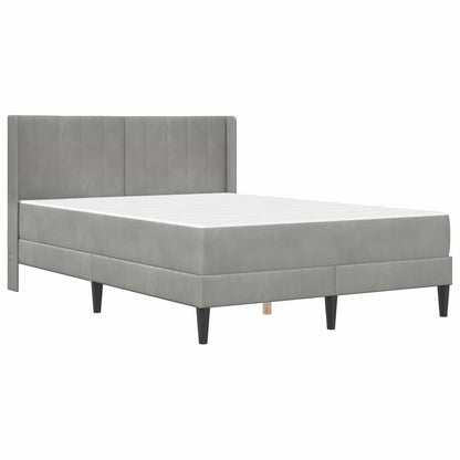 Struttura letto con materasso Grigio Chiaro 120 x 200 cm | homemem39