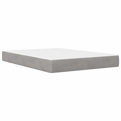 Struttura letto con materasso Grigio Chiaro 120 x 200 cm | homemem39