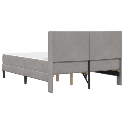 Struttura letto con materasso Grigio Chiaro 120 x 200 cm | homemem39