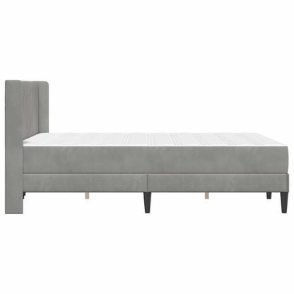 Struttura letto con materasso Grigio Chiaro 140 x 200 cm | homemem39