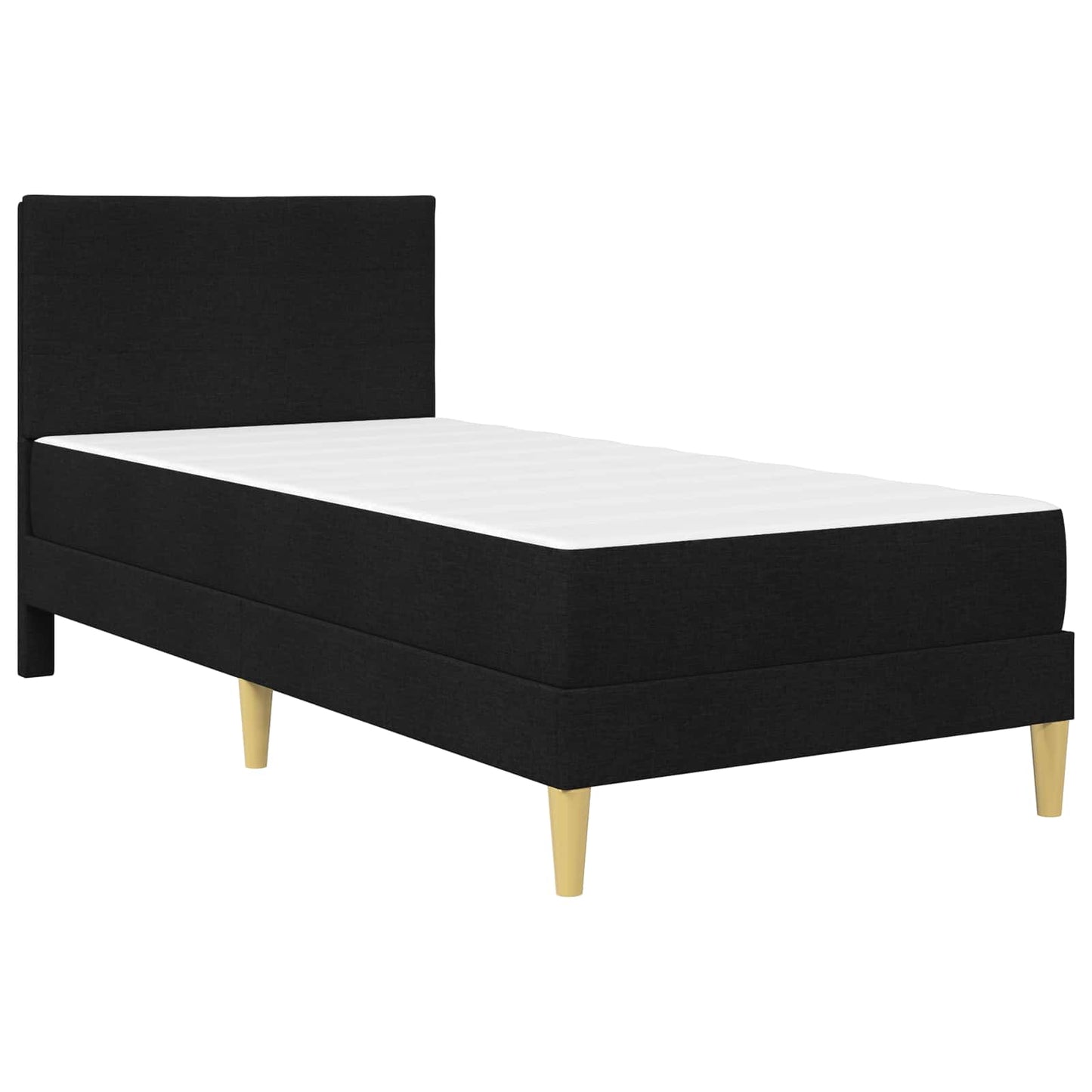 Struttura del letto Nero 80 x 200 cm Poliestere | homemem39