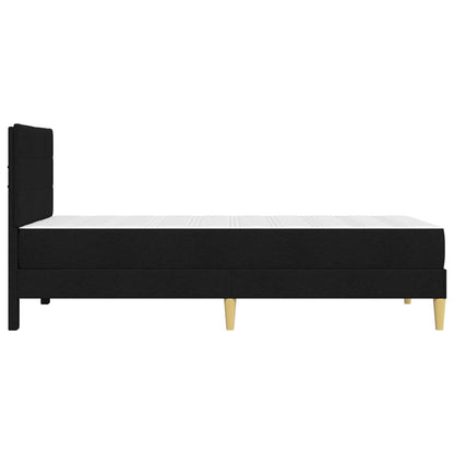 Struttura del letto Nero 90 x 190 cm Poliestere | homemem39