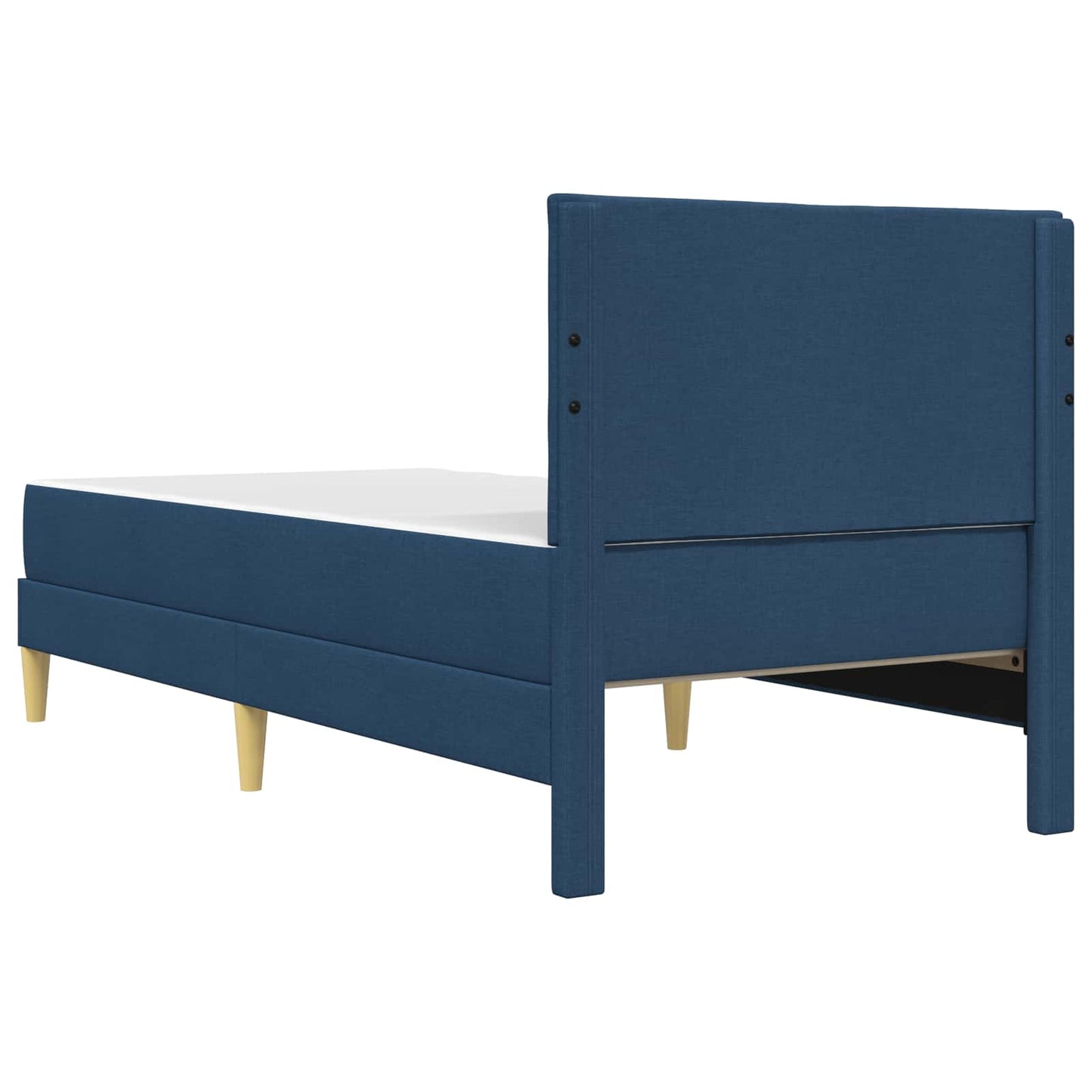 Struttura del letto Blu 100 x 200 cm Poliestere | homemem39