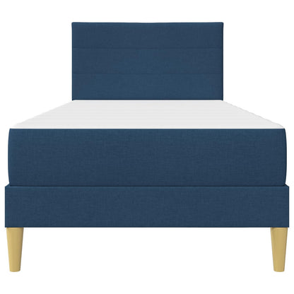 Struttura del letto Blu 100 x 200 cm Poliestere | homemem39