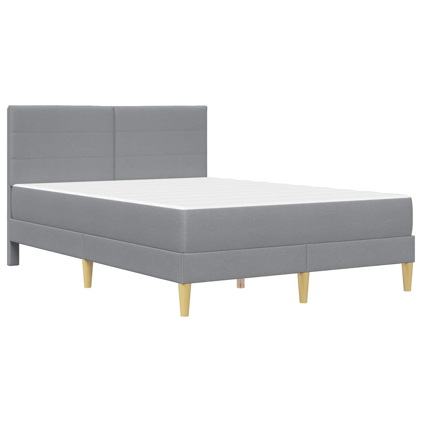 Struttura del letto Grigio chiaro 120 x 190 cm Poliestere | homemem39