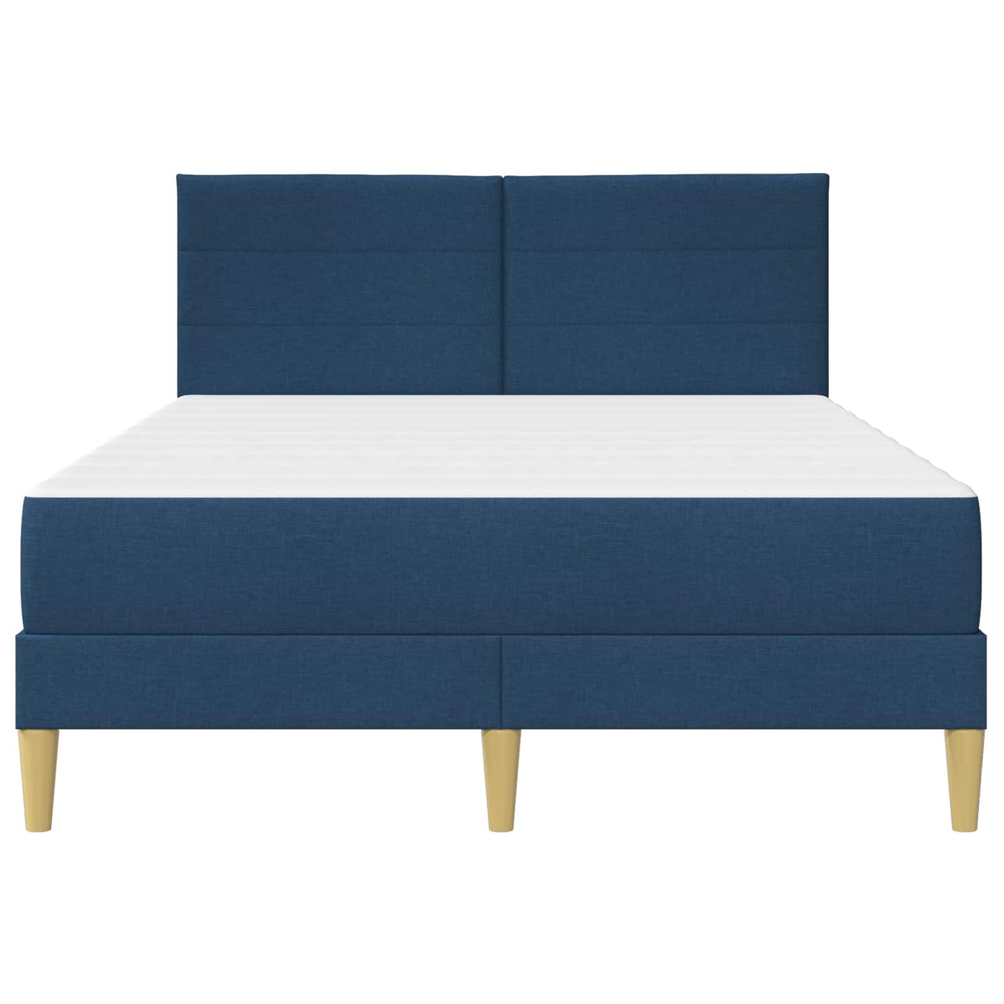Struttura del letto Blu 120 x 200 cm Poliestere | homemem39