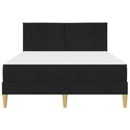 Struttura del letto Nero 140 x 190 cm Poliestere | homemem39
