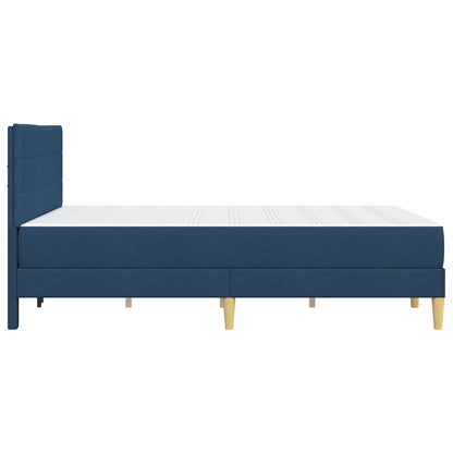 Struttura del letto Blu 140 x 190 cm Poliestere | homemem39