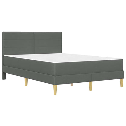 Struttura del letto Grigio scuro 160 x 200 cm Poliestere | homemem39