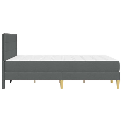 Struttura del letto Grigio scuro 160 x 200 cm Poliestere | homemem39