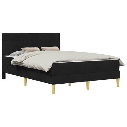 Struttura del letto Nero 160 x 200 cm Poliestere | homemem39