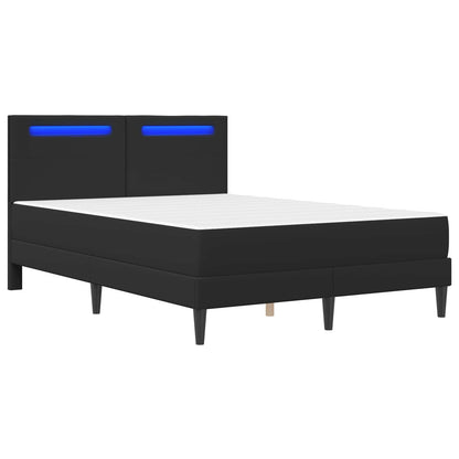 Struttura del letto con strisce LED 2 pcs Similpelle | homemem39