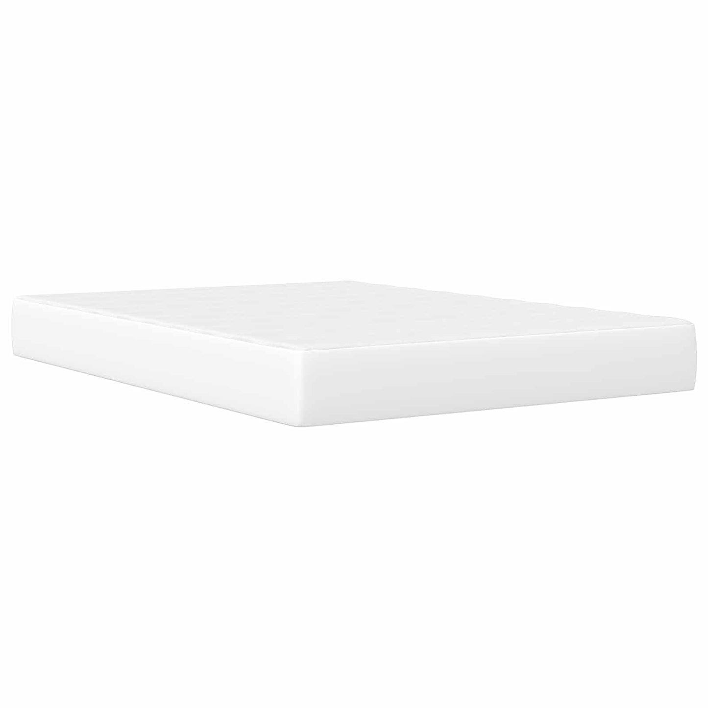 Struttura del letto con testiera Bianco 140 x 200 cm Similpelle | homemem39