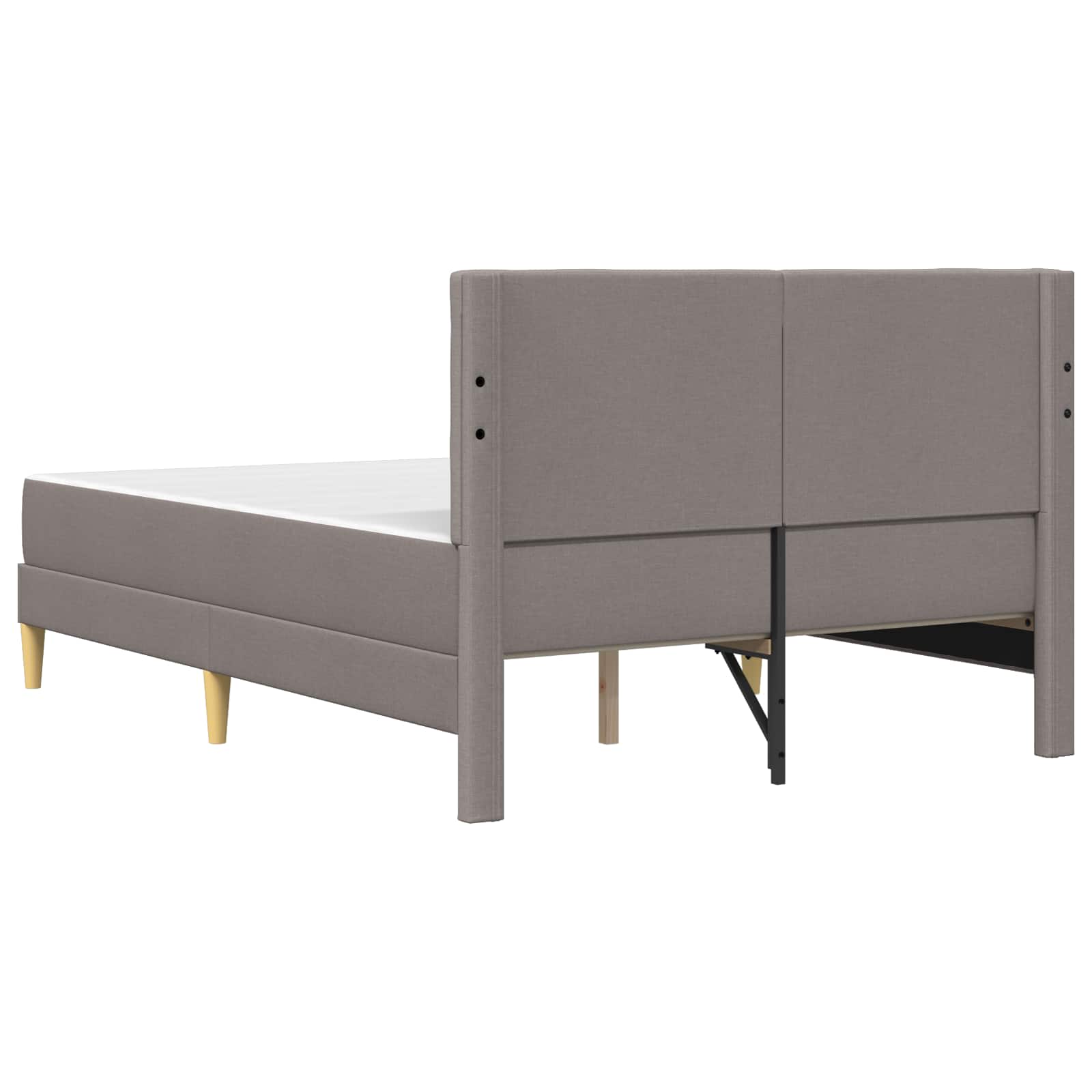 Struttura letto con materasso Talpa 140 x 190 cm Tessuto | homemem39