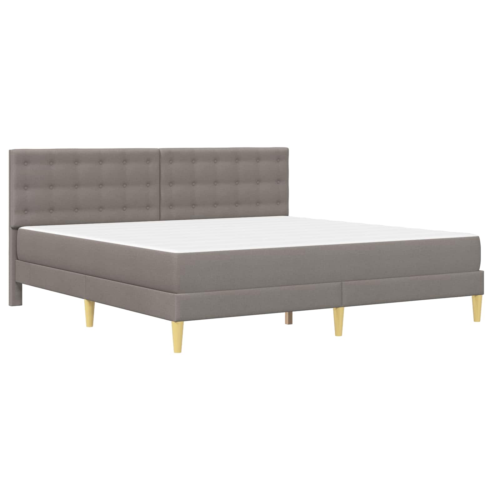 Struttura letto con materasso Talpa 200 x 200 cm Tessuto | homemem39