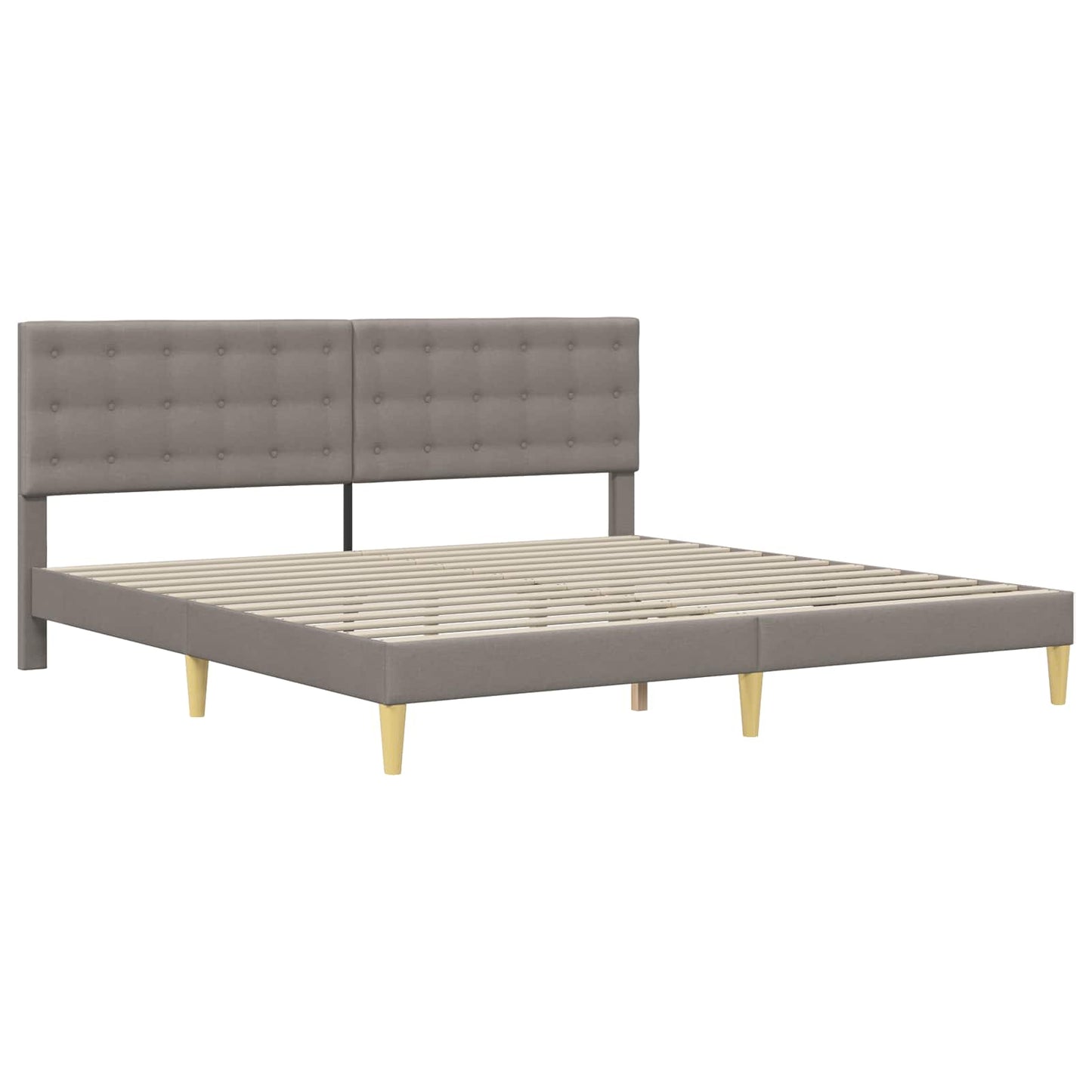 Struttura letto con materasso Talpa 200 x 200 cm Tessuto | homemem39