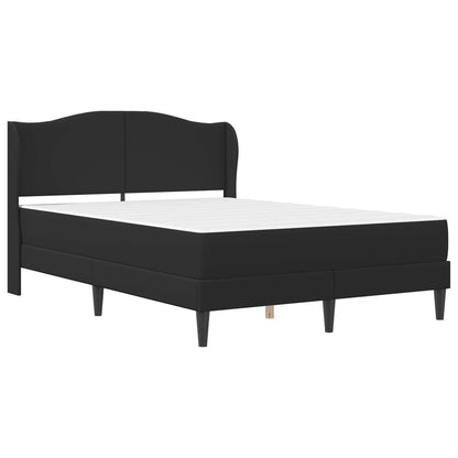 Struttura del letto con testiera Nero 120 x 190 cm Similpelle | homemem39