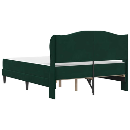 Struttura del letto 2 pcs Verde Scuro 120 x 190 cm Velluto | homemem39