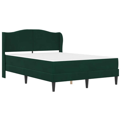 Struttura del letto Verde Scuro 120 x 200 cm Velluto | homemem39