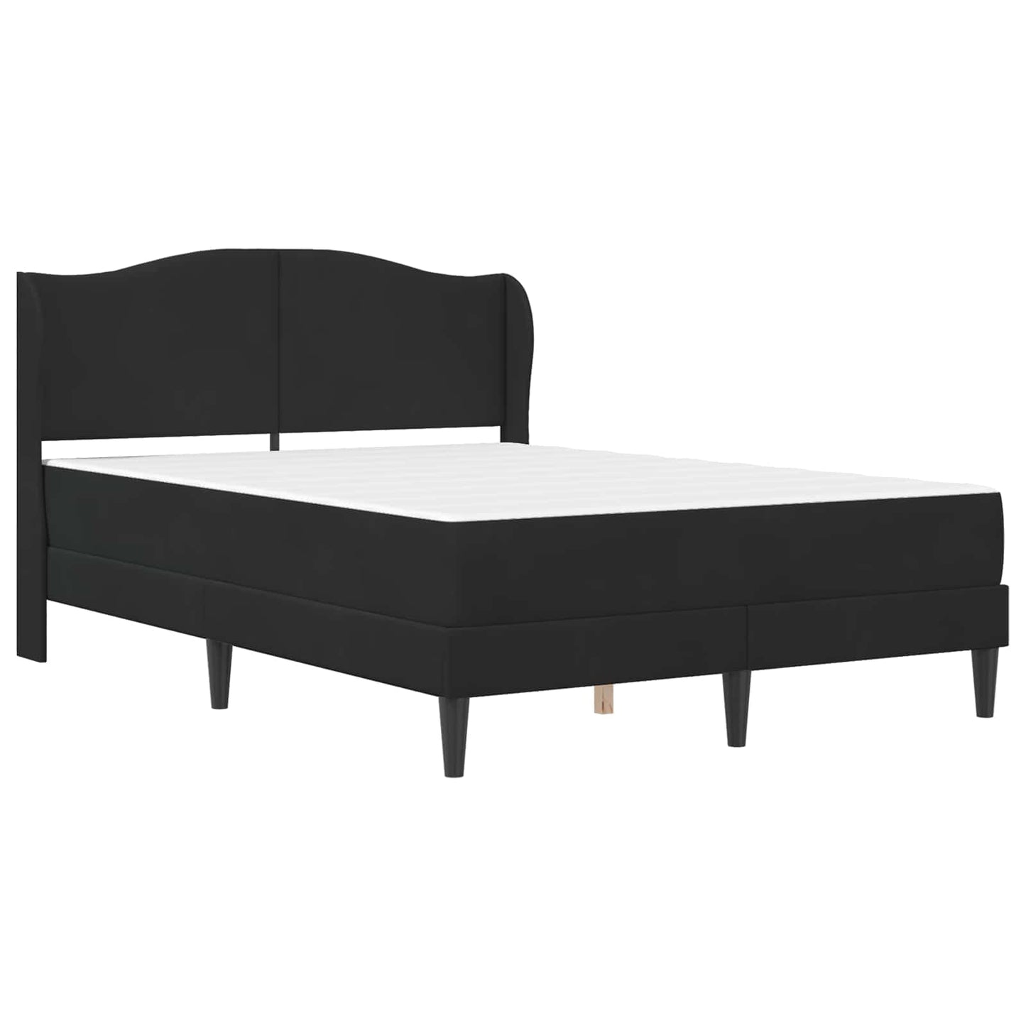 Struttura del letto con testiera Nero 120 x 200 cm Velluto | homemem39