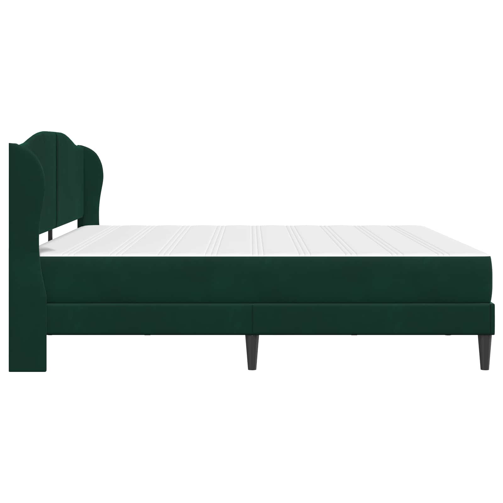 Struttura del letto Verde Scuro 180 x 200 cm Velluto | homemem39