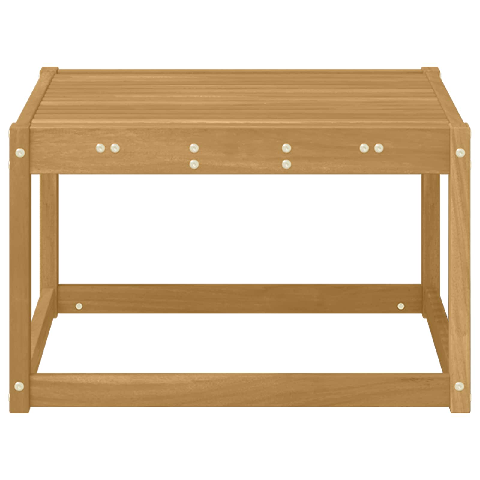 Tavolo da Esterno Legno di Acacia Massello Bianco | homemem39