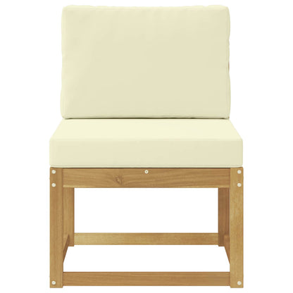 Set di divani da esterno Bianco e Crema 59 x 63 x 73 cm | homemem39