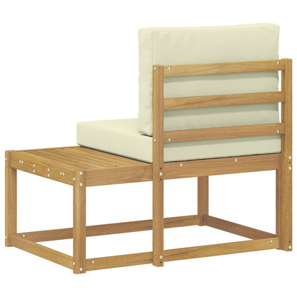 Divano da Esterno con cuscino Bianco 91 x 63 x 73 cm - homemem39