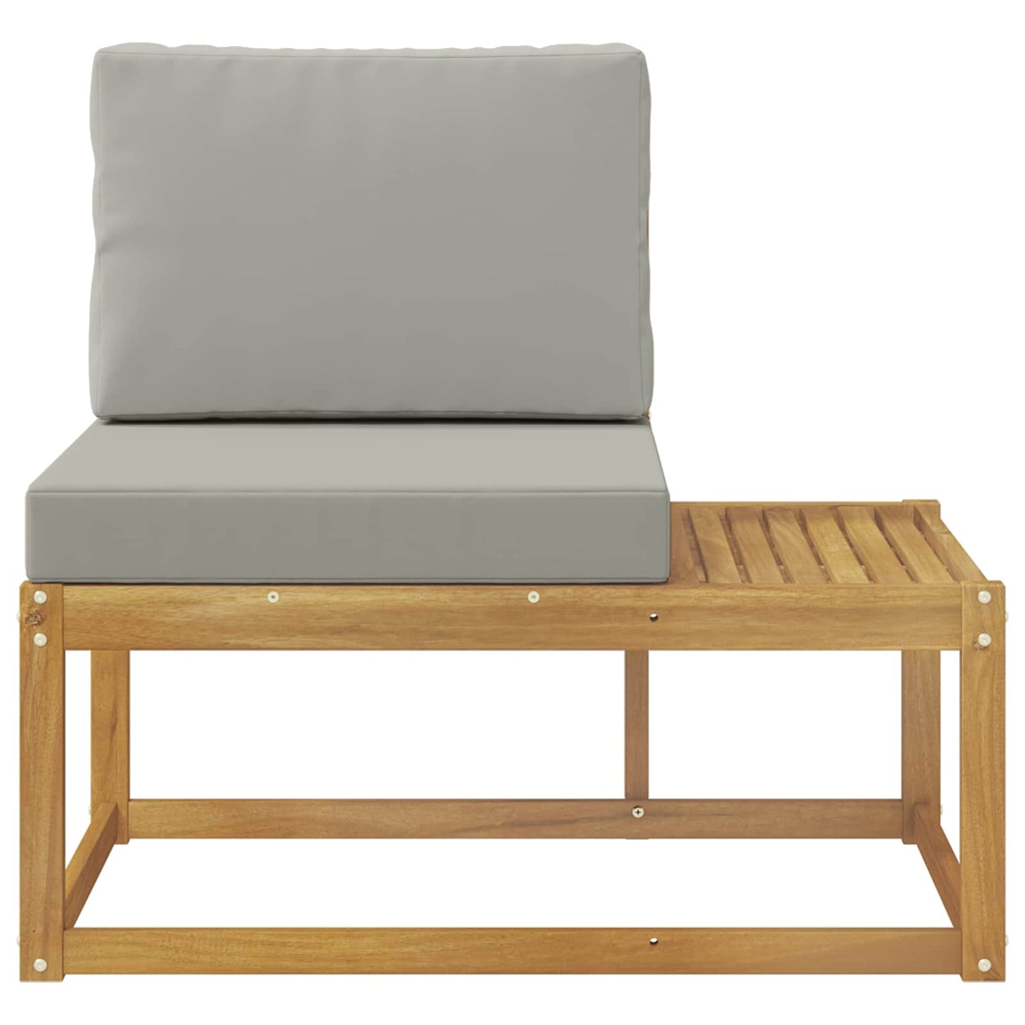 Divano da Esterno con cuscino Bianco 91 x 63 x 73 cm | homemem39