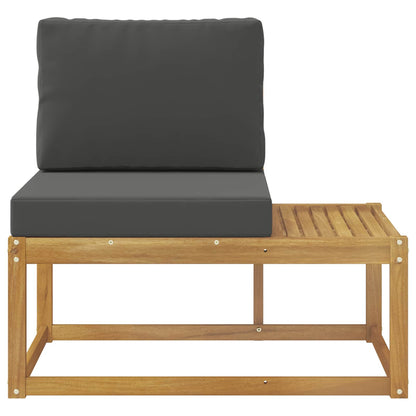 Divano da Esterno con cuscino Bianco 91 x 63 x 73 cm | homemem39