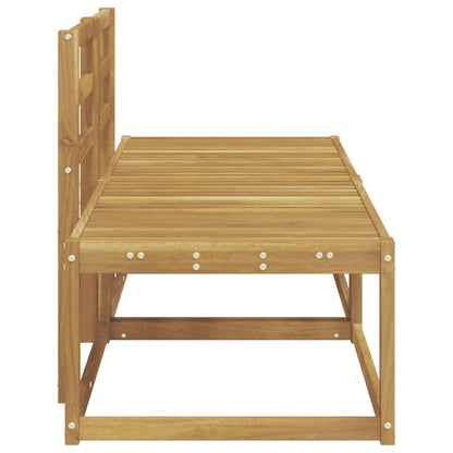 Divano da Esterno 2 Pezzo Bianco 182,5 x 63 x 73 cm | homemem39