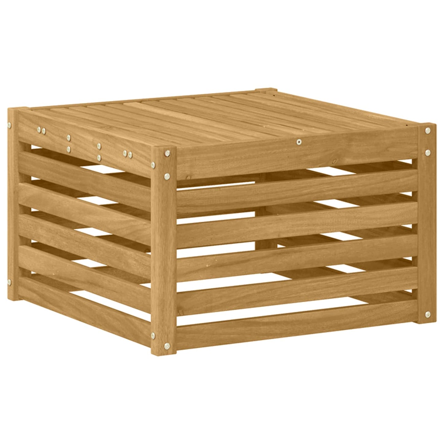 Tavolo da Esterno Legno di Acacia Massello Bianco - homemem39