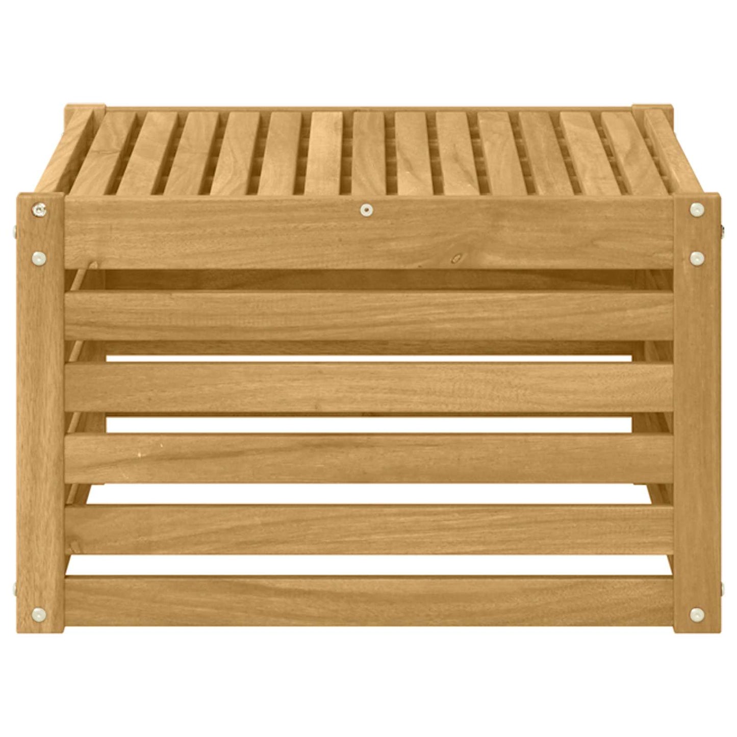 Tavolo da Esterno Legno di Acacia Massello Bianco - homemem39
