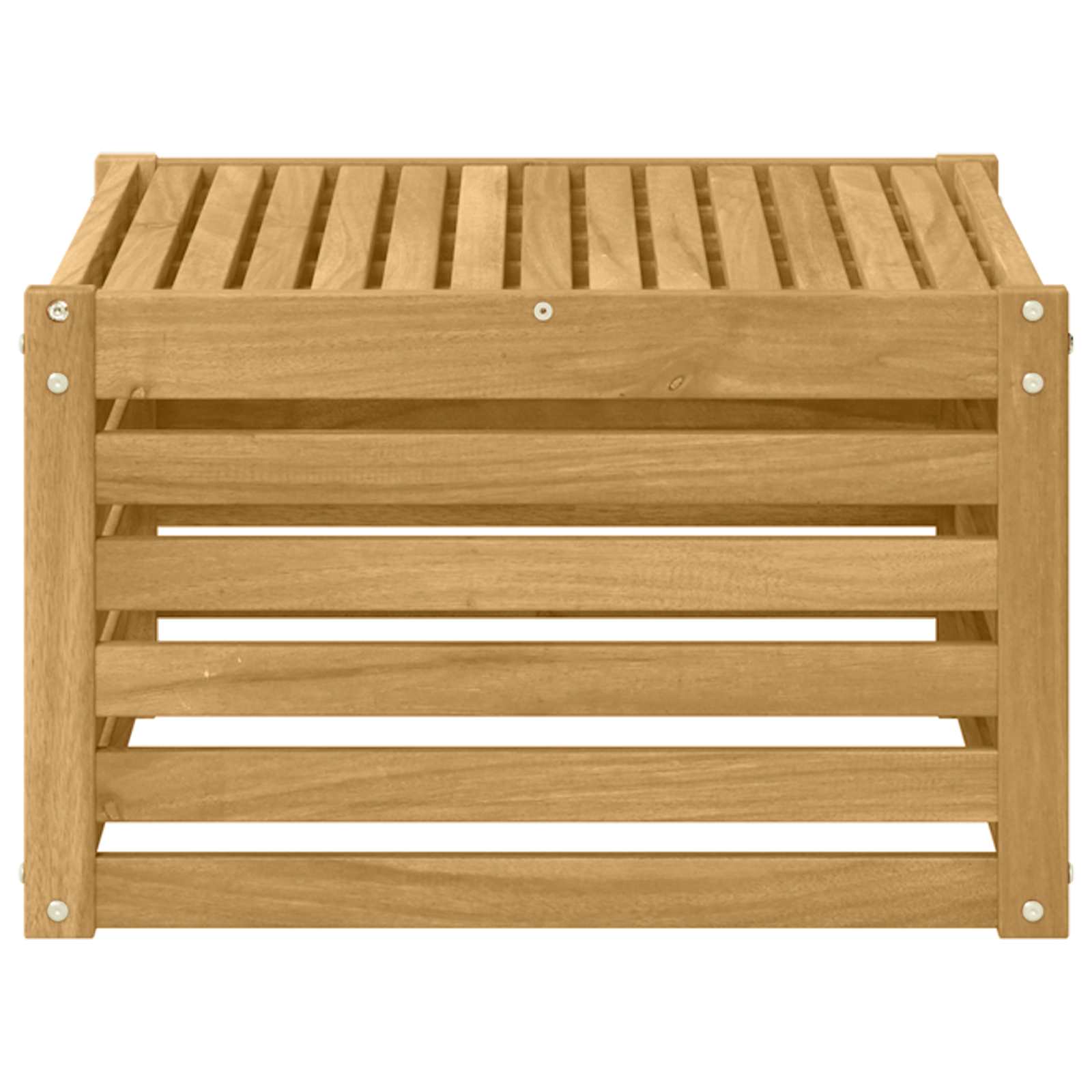 Tavolo da Esterno Legno di Acacia Massello Bianco - homemem39